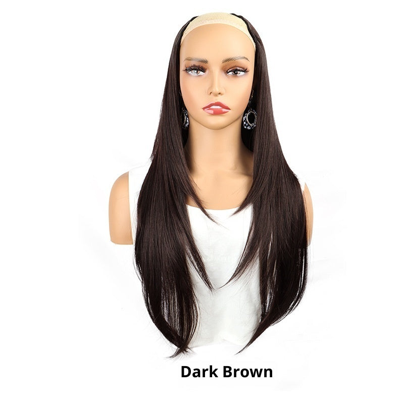 Lady's Natural Seamless Invisible Hair Extensions