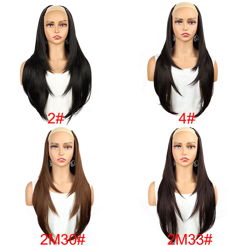 Lady's Natural Seamless Invisible Hair Extensions
