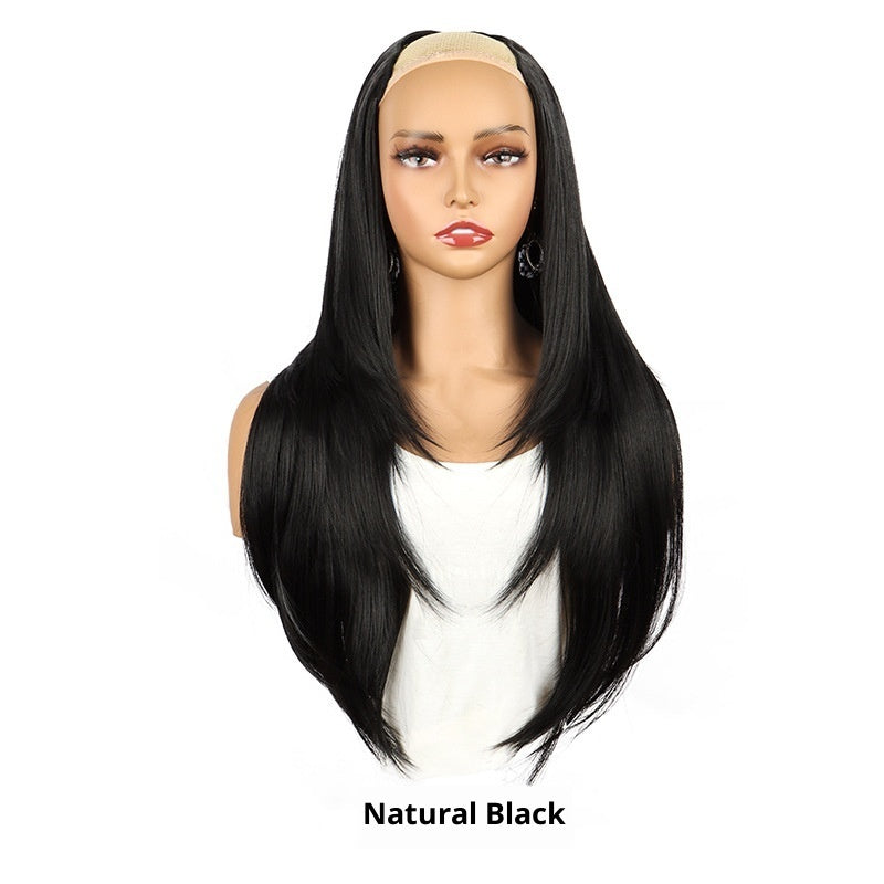 Lady's Natural Seamless Invisible Hair Extensions