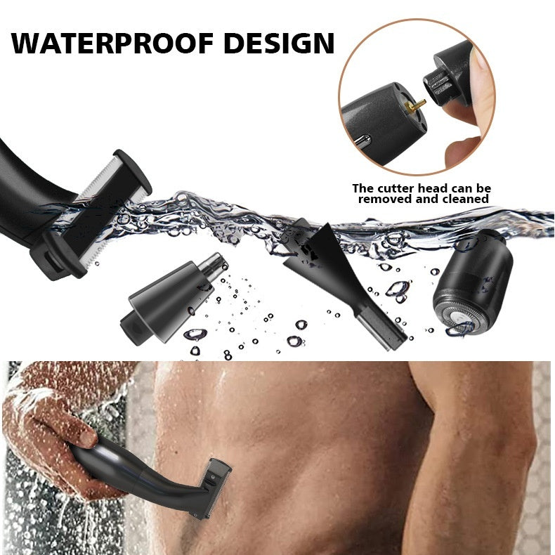 Cross-border Charging Multifunctional Electric Eyebrow Trimmer Private Parts Hair Removal Device