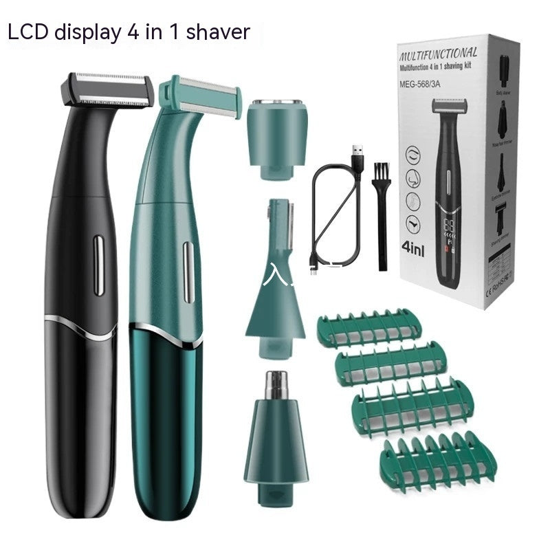 Cross-border Charging Multifunctional Electric Eyebrow Trimmer Private Parts Hair Removal Device